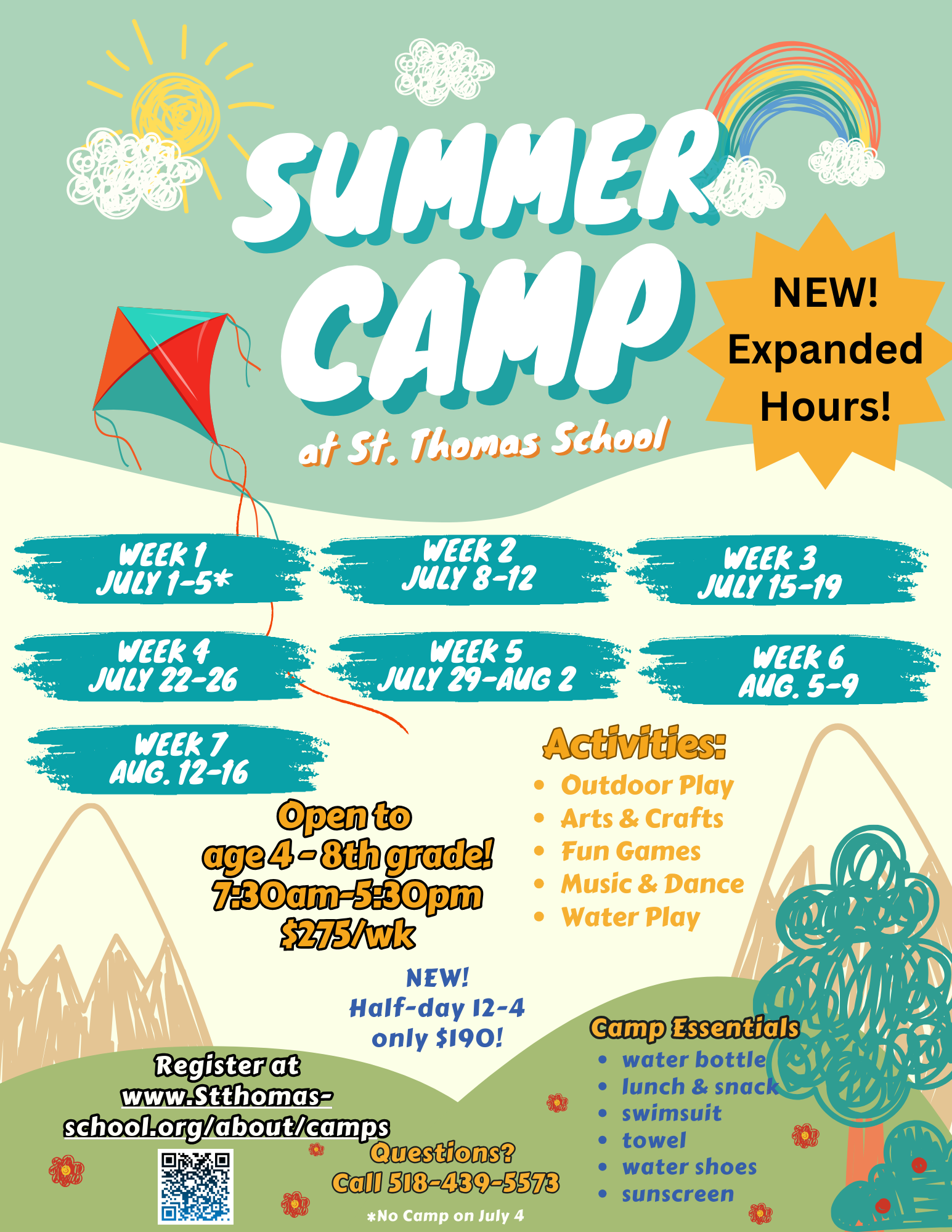 Spring & Summer Camp Registration is Open!